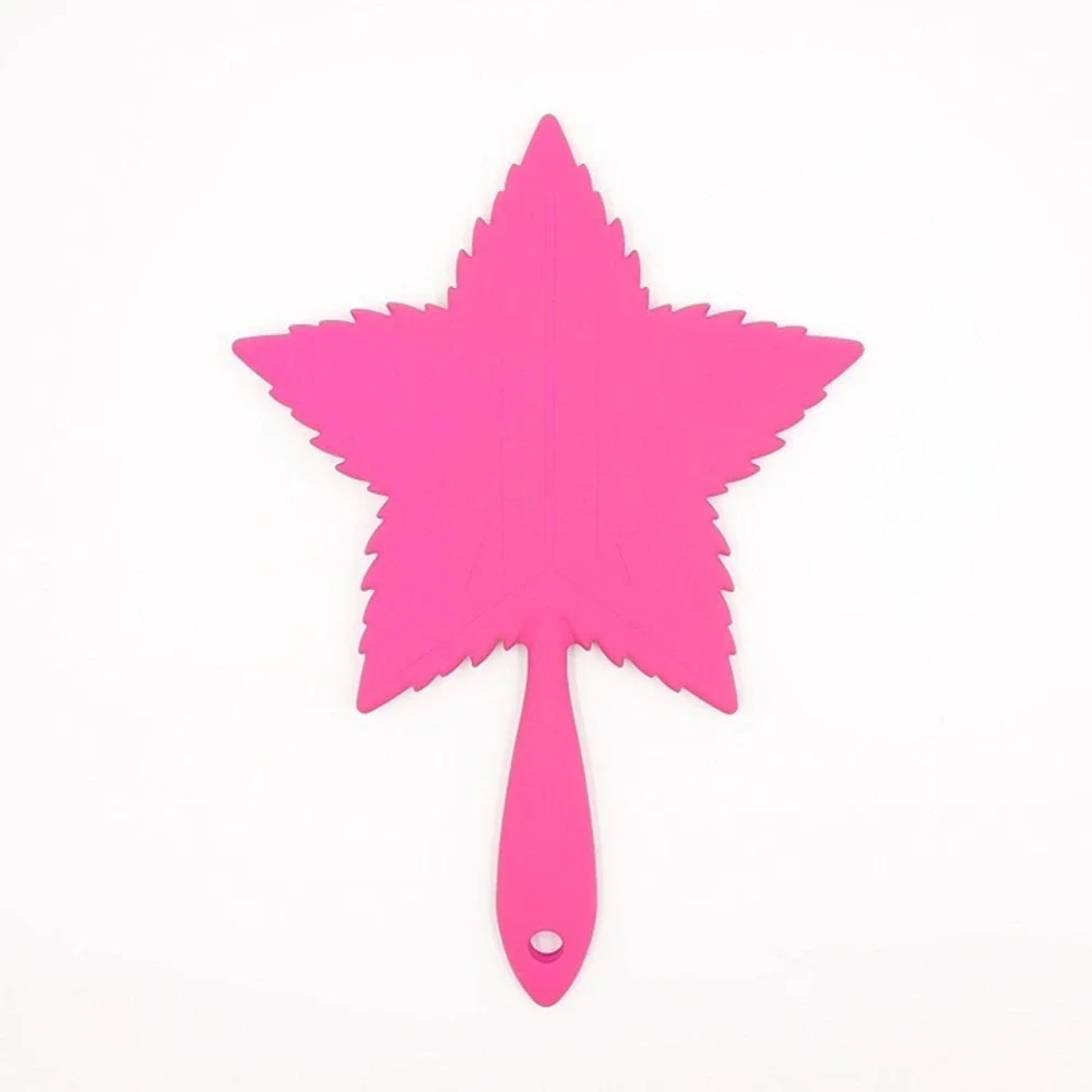 Jeffree Star - Soft‎ Touch Hot Pink Leaf Mirror